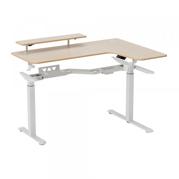 Eureka Ergonomic EHD-L60 L Shaped Standing Desk Maple, Right